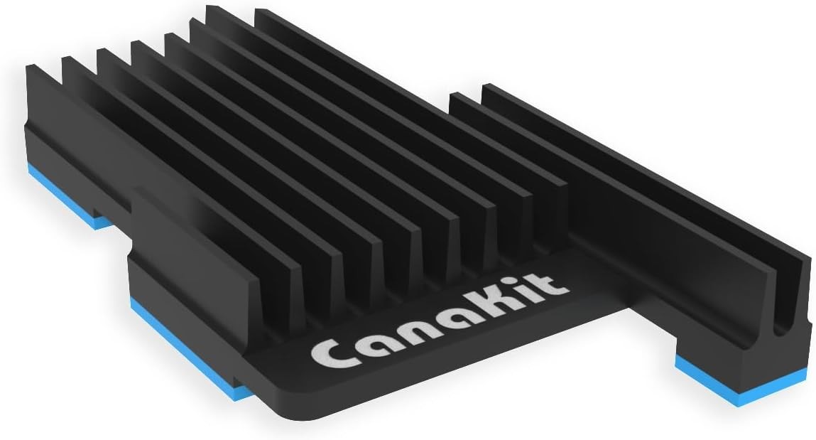 CanaKit Raspberry Pi 5 Starter Kit PRO – Turbine Black (128GB 4GB RAM