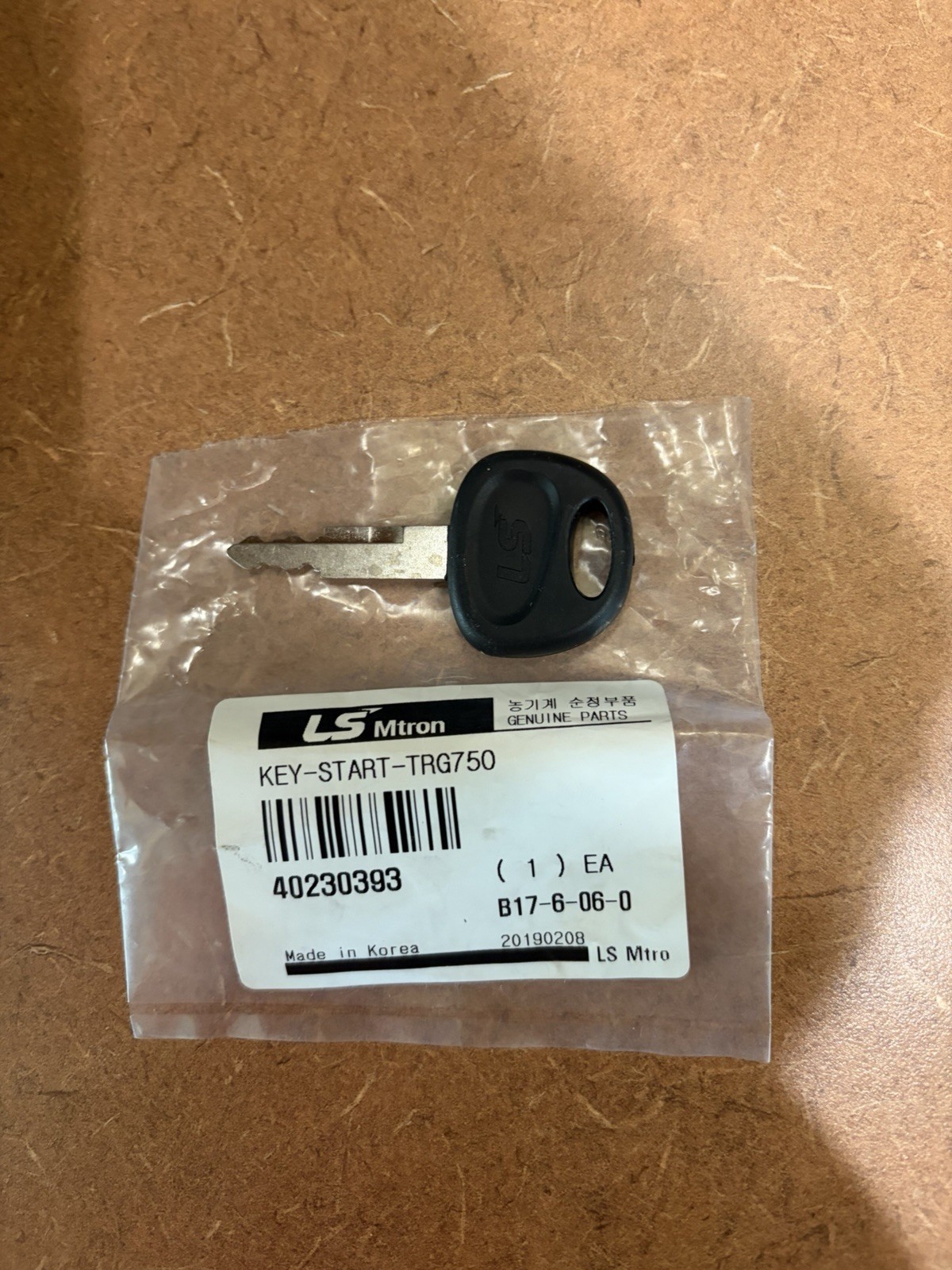 Key-Start-TRG750 40230393 Fitment below