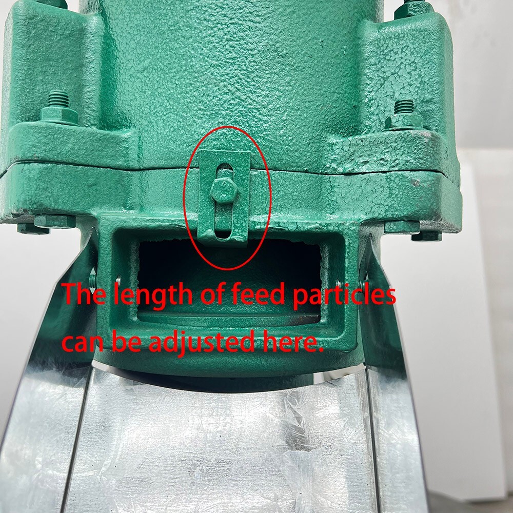 INTBUYING® Feed Pellet Machine 200KG/H Fodder Press Pelletizer 10mm Plate 220V