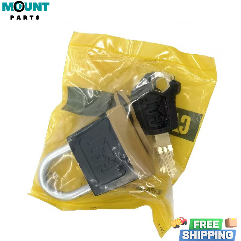 2 Set 246-2641 Padlock with 4 Keys 5P8500 For Caterpillar CAT 5p8500 Padlock