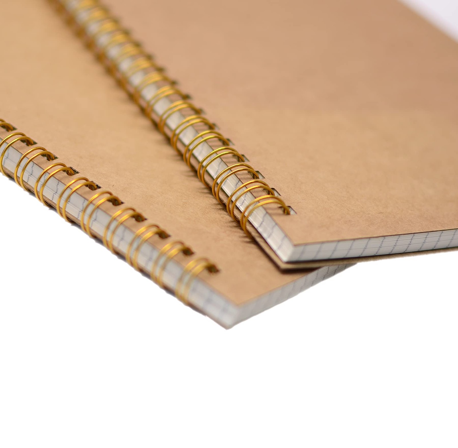 2pcs Spiral Notebooks A5 6×8 Soft Cover Journals Planners 200 Pages Wirebound…