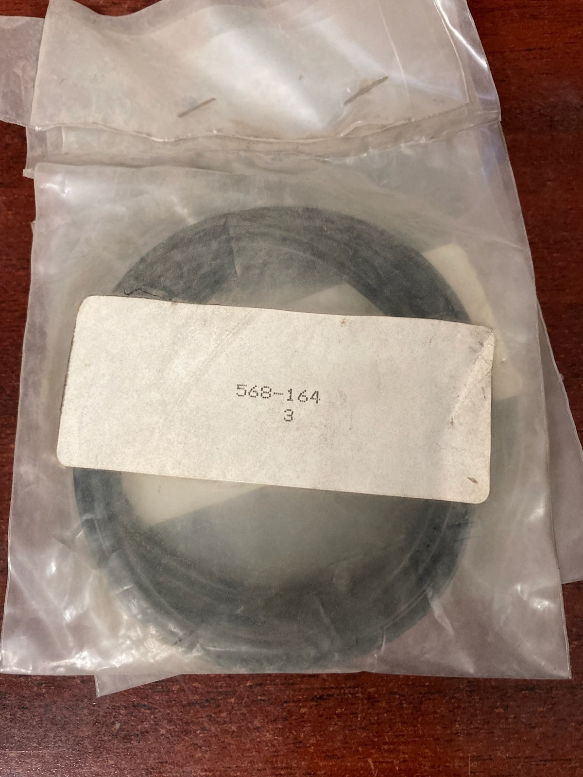 568-164 O-Ring 6.250″ ID x 6.438″ OD x 0.103″ C/S Buna-N 70 Duro (Pack of 3)