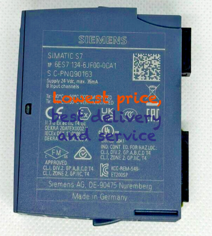 1PC New Siemens 6ES7134-6JF00-0CA1 6ES7 134-6JF00-0CA1 Fast Shipping