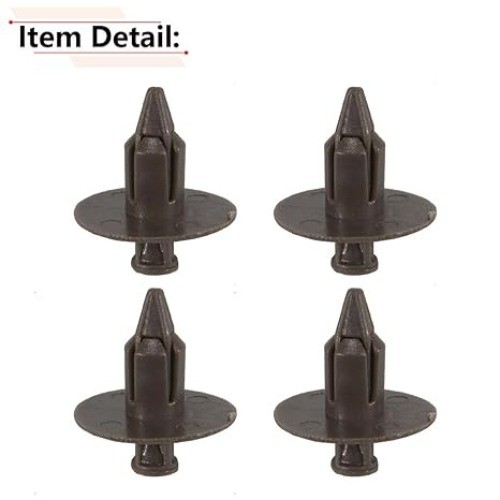 4PCS Interior Door Panel Trim Board Clips Compatible with 4runner 1996 Oak Brown