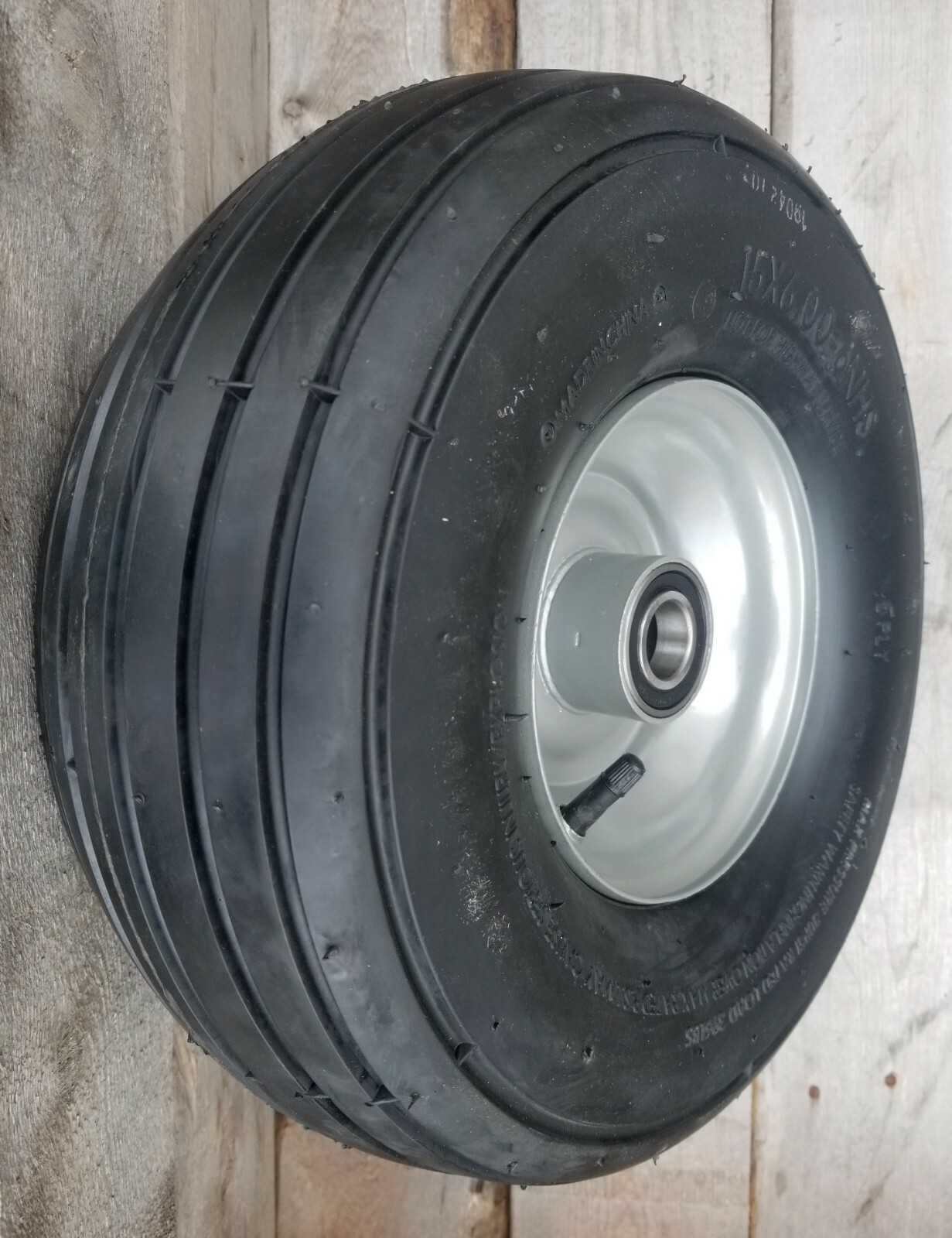 Complete UNIVERSAL TEDDER TIRE – 15X6.00X6, 3008-2012