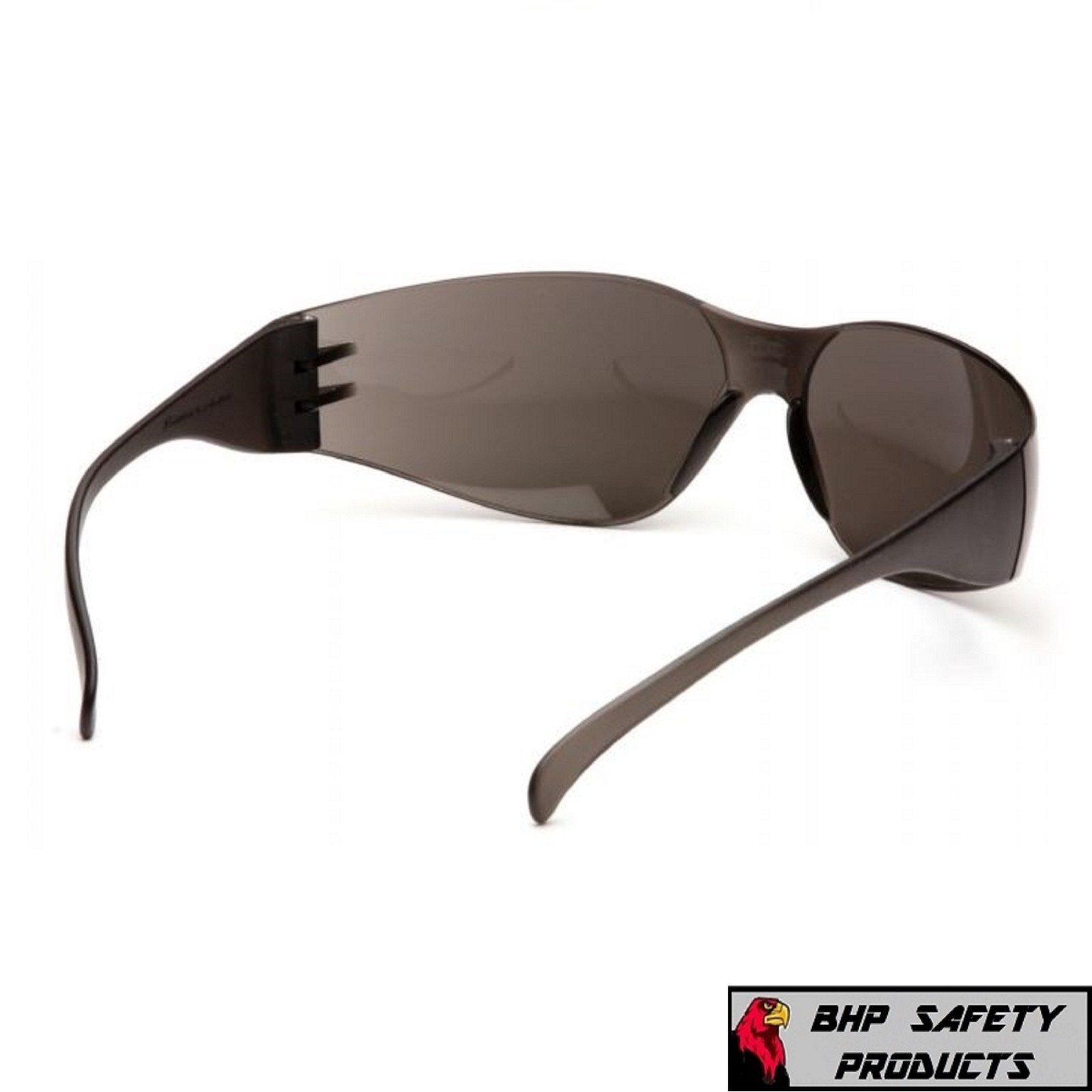 (144 PAIR) PYRAMEX INTRUDER SAFETY GLASSES SMOKE GRAY LENS SUNGLASSES S4120S