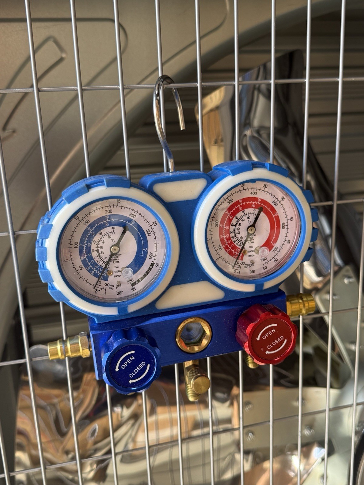 Services R134a R410a R22 R404a Ac HVAC Diagnostic Charging Manifold Gauge