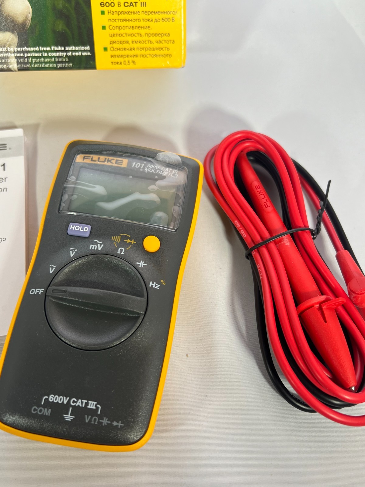 Fluke 101 Basic Digital Multimeter BRAND NEW, NEVER USED!