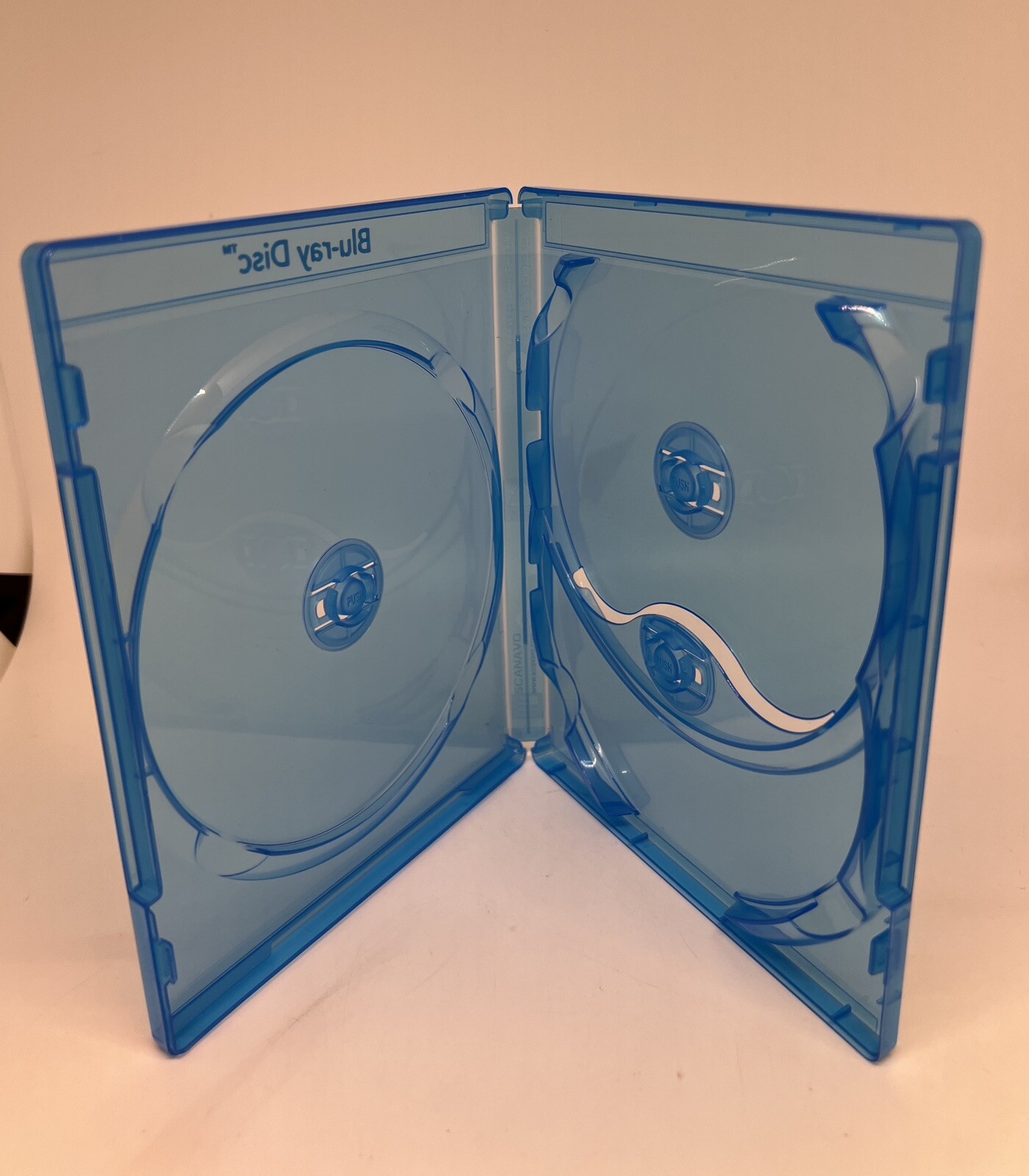 2 PCS NEW SCANAVO 14mm Triple (3) Blu-Ray DVD Cases w Logo, BRAMZ.3/ONE.14MM.KRT