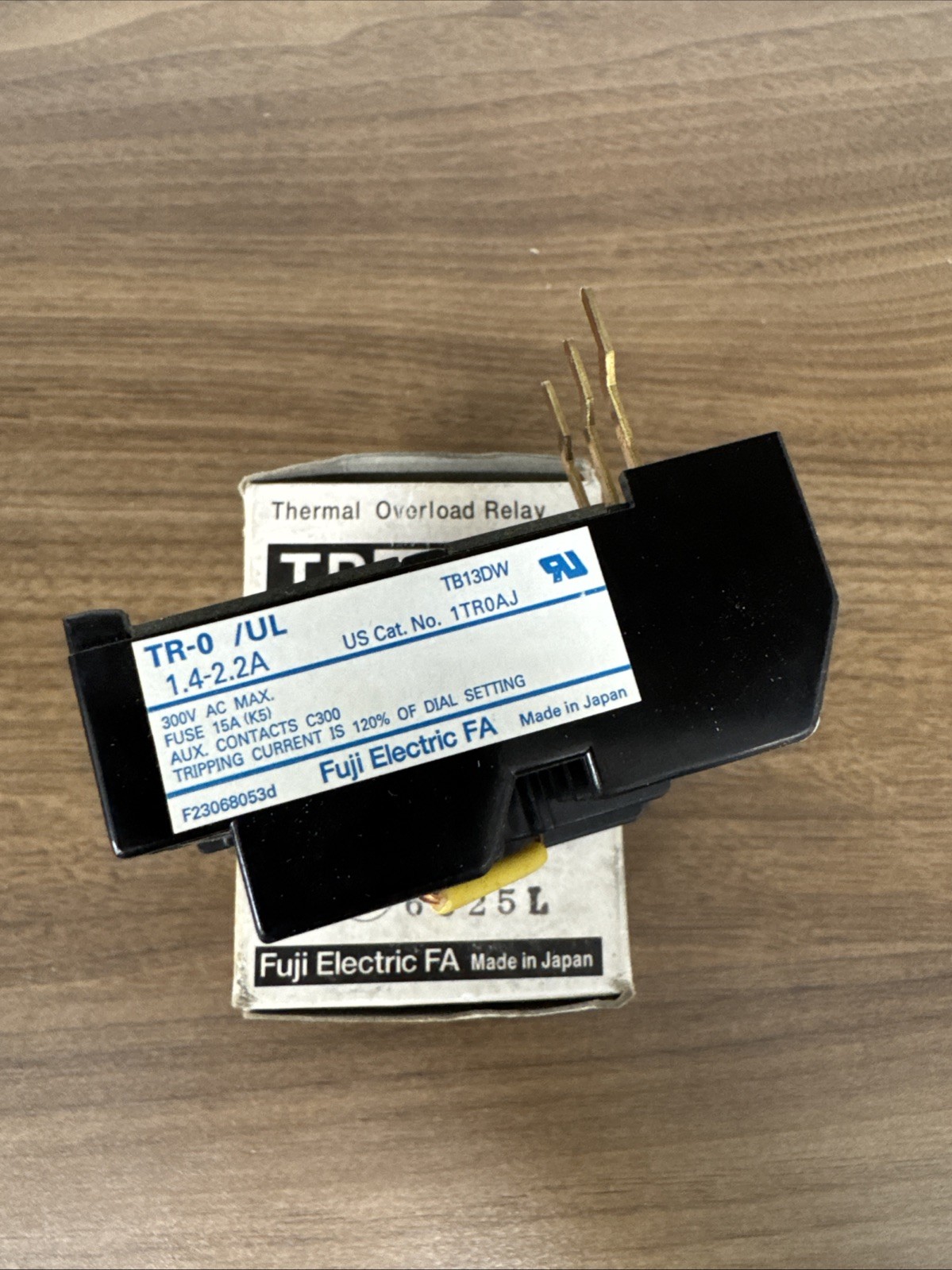 Fuji TR-0N TR13N Thermal Overload Relay 1.4-2.2A