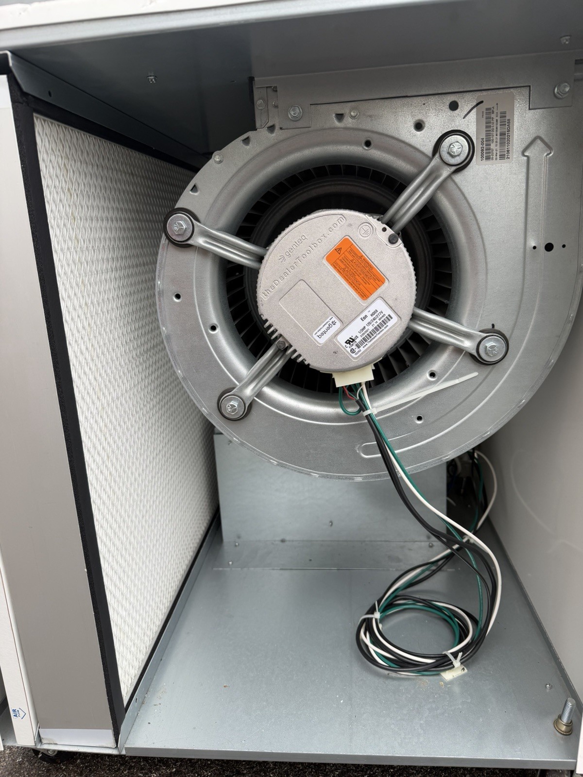 600 CFM HEPA Air Filtration System USA Made Price Industries RAP-600 Commerical