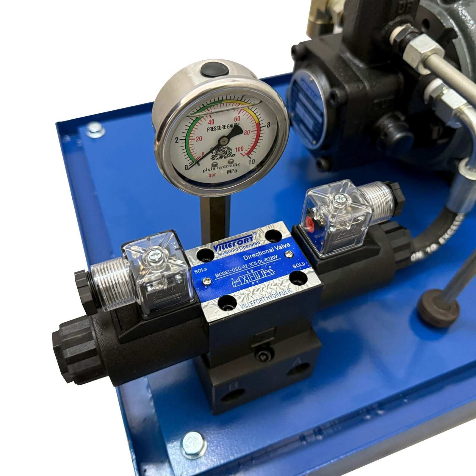 40L Small Hydraulic Station Hydraulic System Motor Hydraulic Pump Assembly 220V