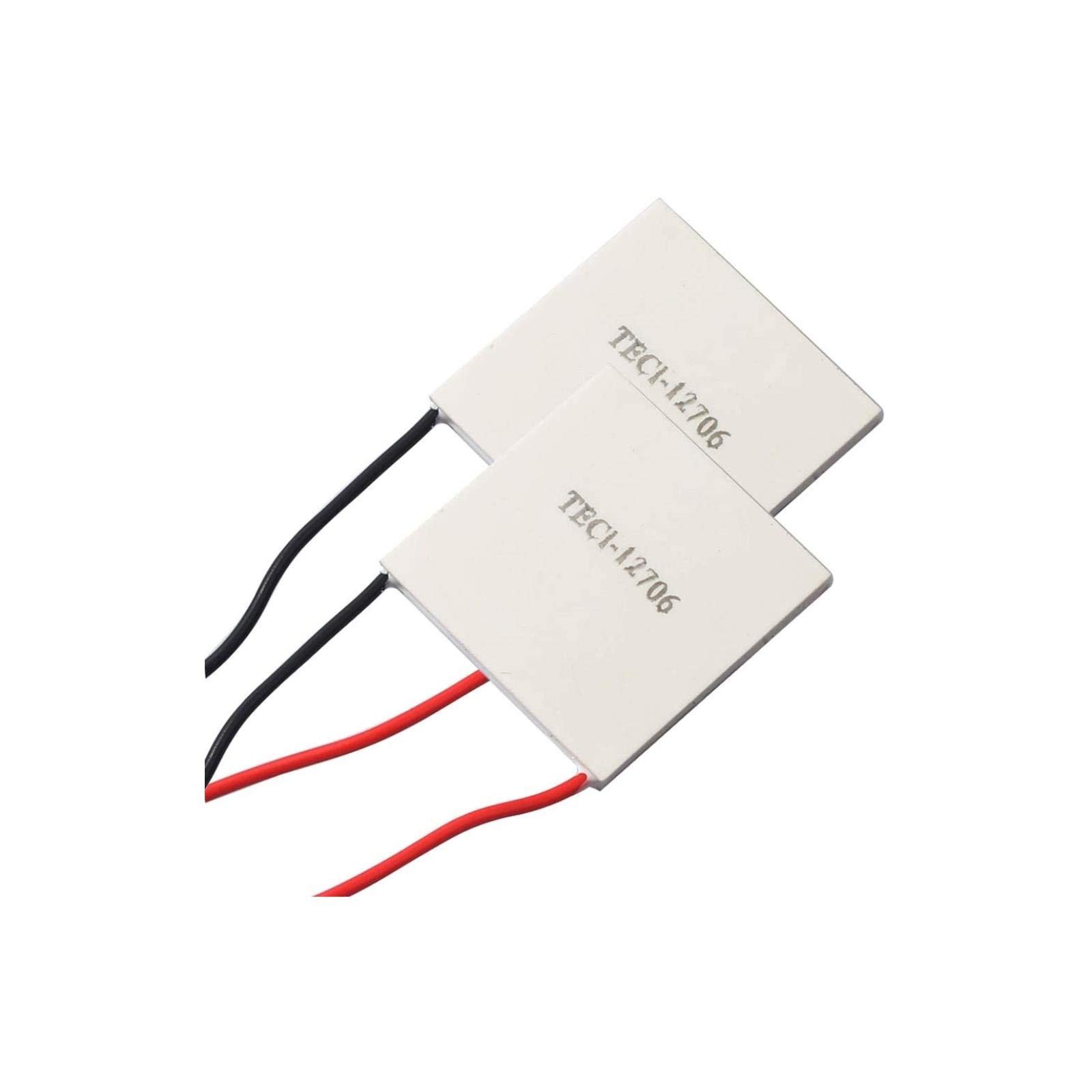 2pcs Thermoelectric Cooler Peltier Plate Module 12V 60W 6A Heatsink Refrigeratio