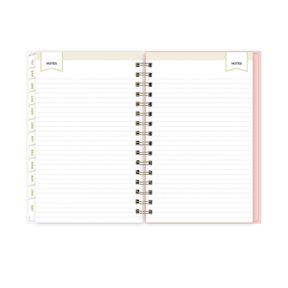 Day Designer 5″x8″ 2026-2027 Planner Fiona Blush Daily/Monthly Safety Wirebound