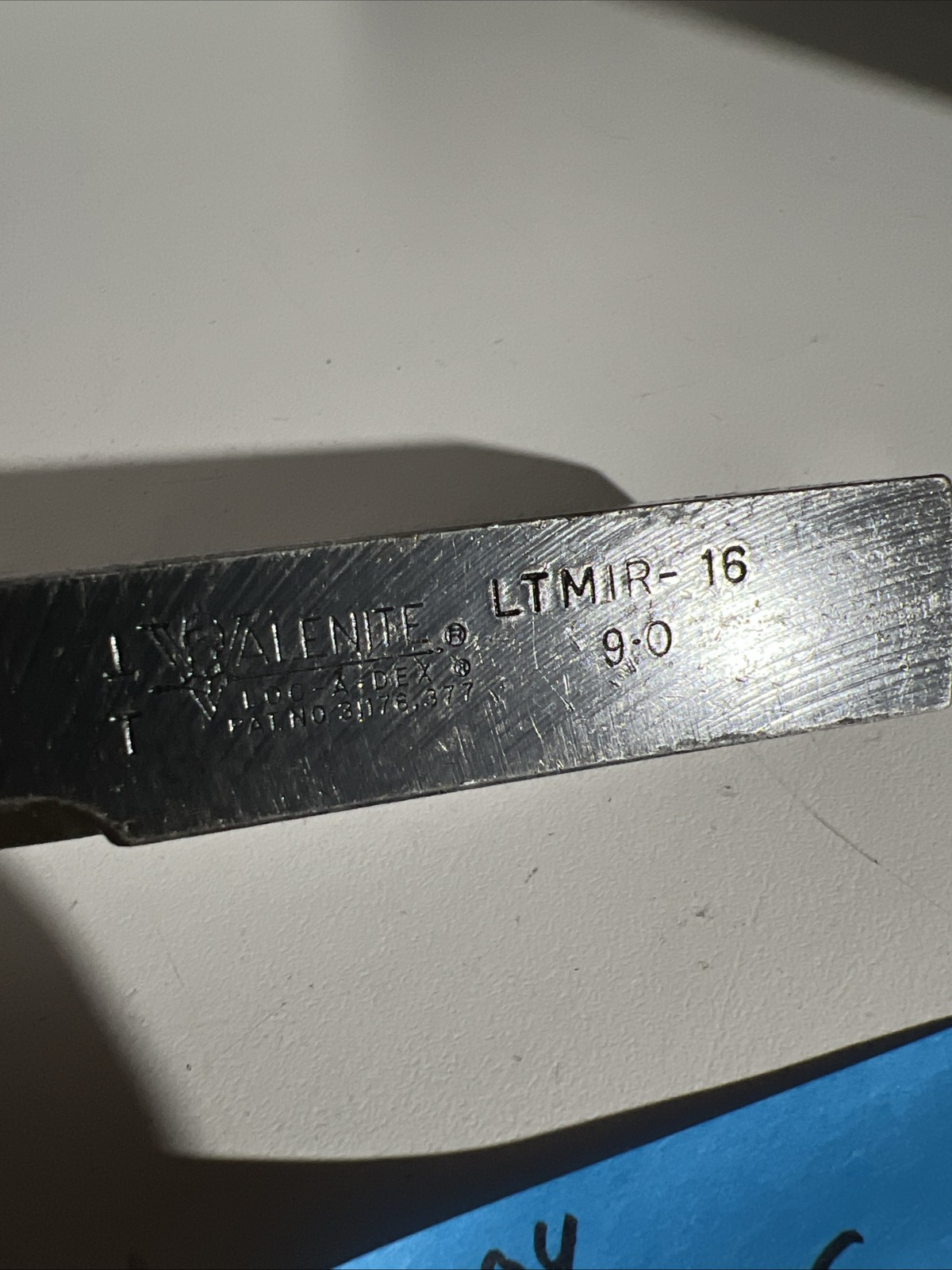 valenite LTMIR-16 Indexible Carbide Lathe Toolholder 5”OAL 1”Shank Threading Tur
