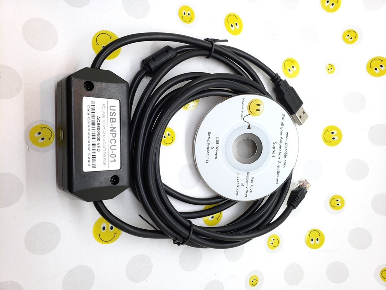 ABB USB-NPCU-01 Cable USB Download Cable for ABB ACS 800 600 VFD