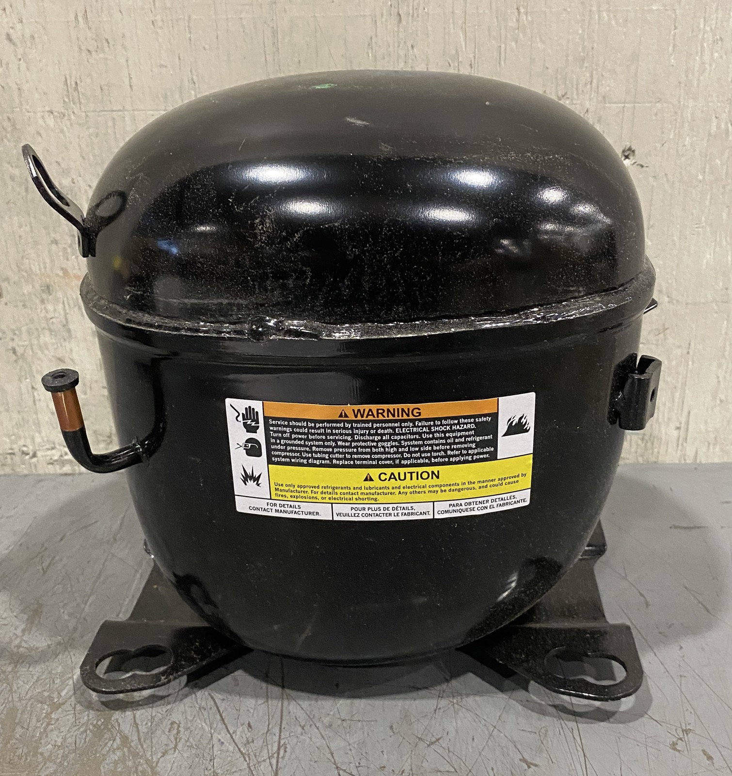 Embraco 115V Hermetic Reciprocating Compressor NT2210UV