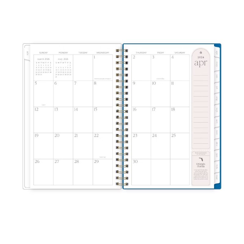 Rhi James for Blue Sky Weekly/Monthly Planner 15 Month Wirebound 5″x8″