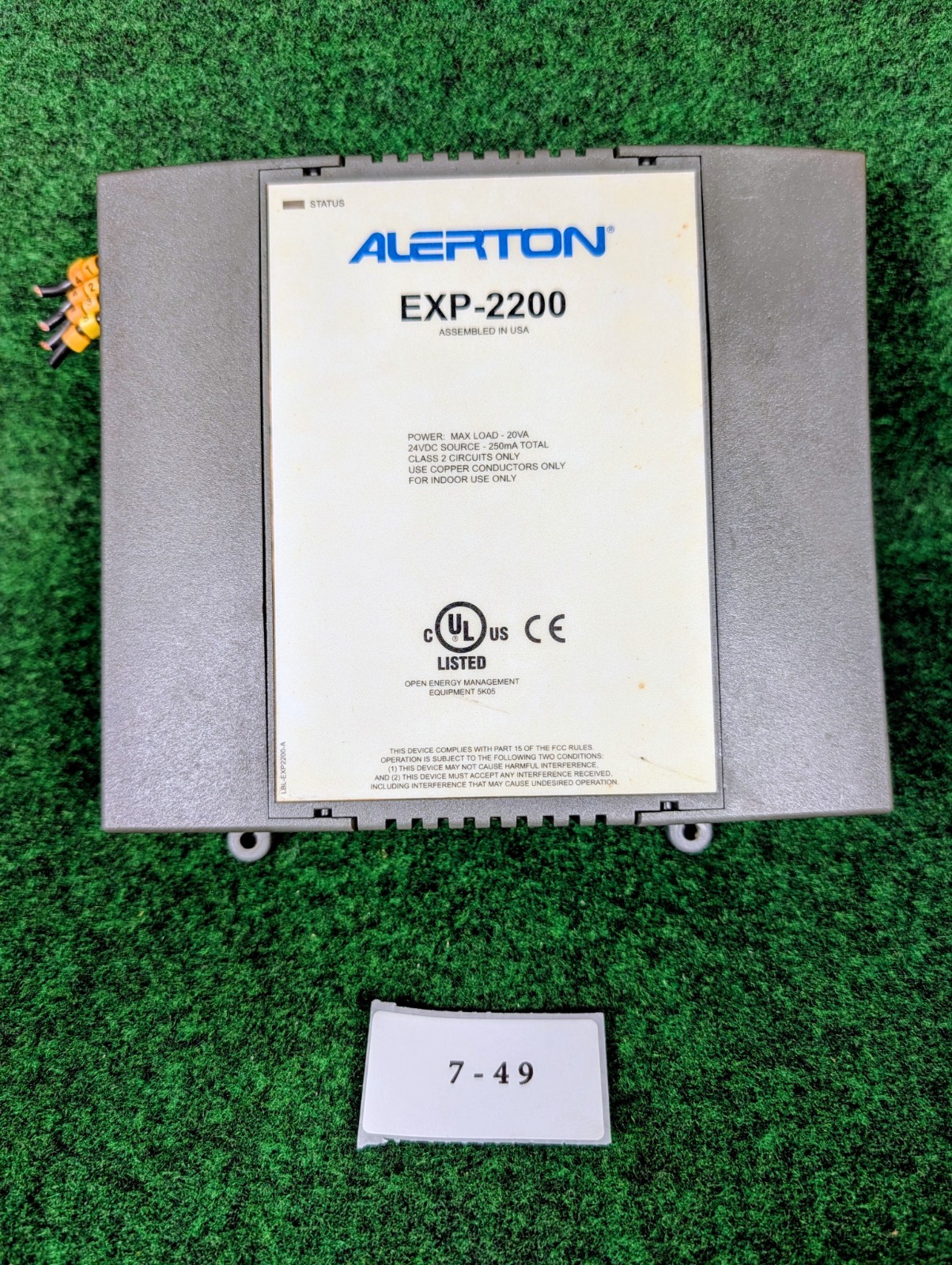 ALERTON EXP-2200 / EXP2200 LEL- EXP2200-A