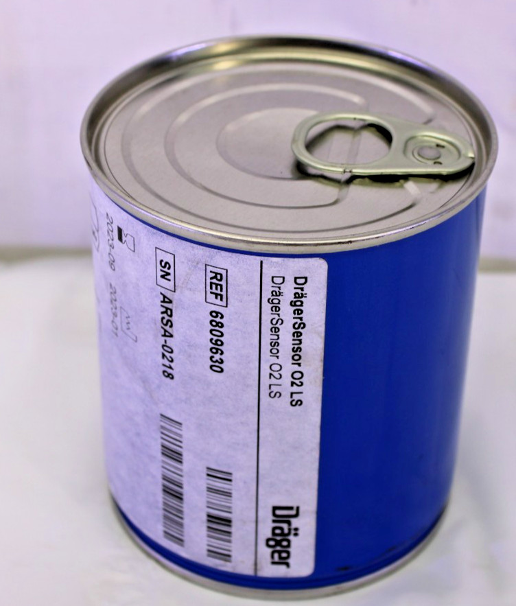 DRAGER Sensor O2 LS 6809630, Sealed Can