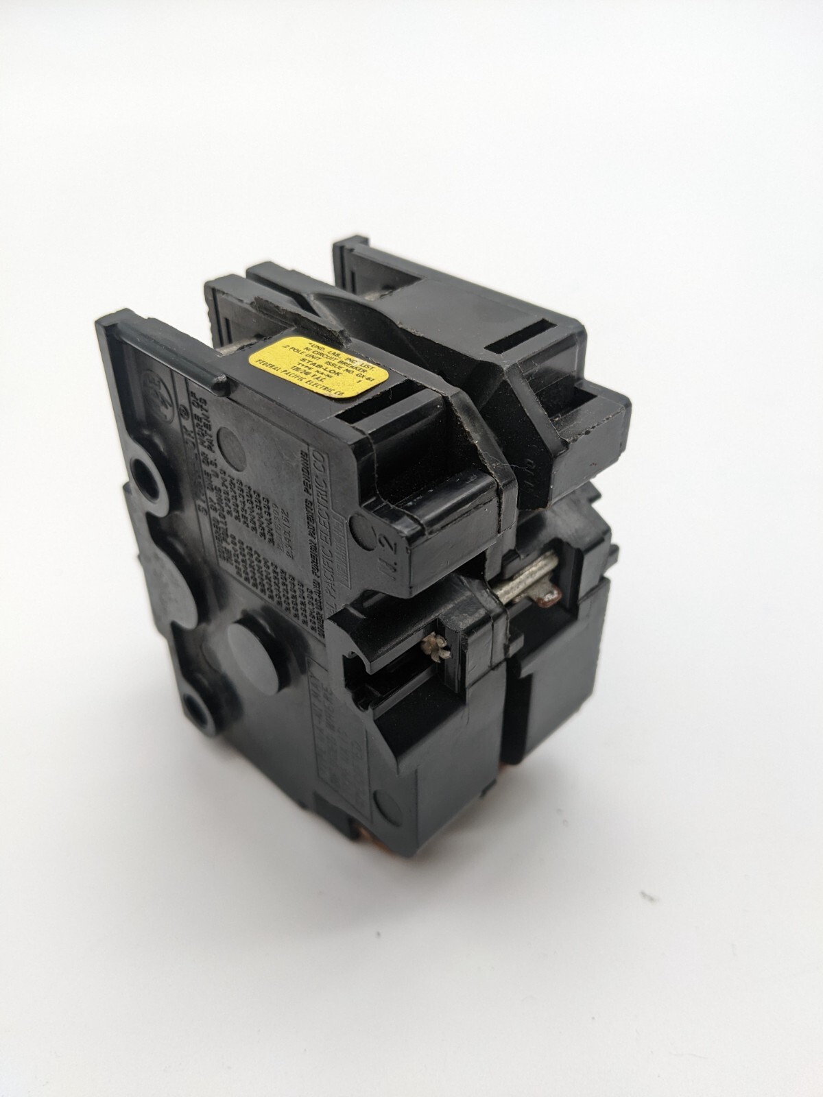 Federal Pacific NA230 Circuit Breaker 30A 120V 2P FPE NA NI Stab Lok Red Handle