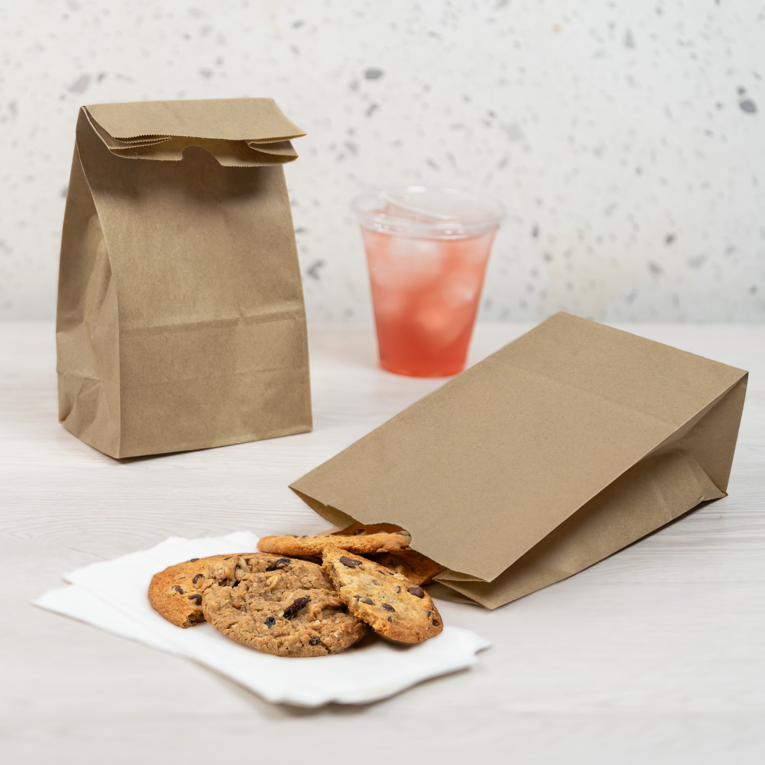 Karat 4lb Paper Bag – Kraft – 2,000 ct, FP-SOS04K