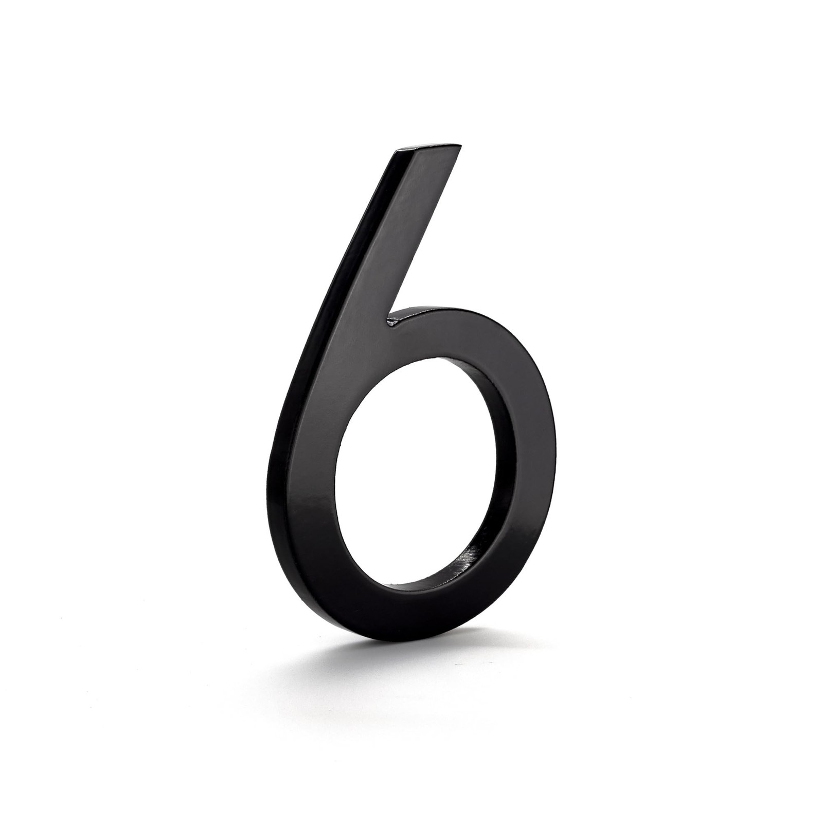 Montague Metal Products MHN-08-6-F-BK1 Floating House Number, 8″ x 5.81″ x 0….