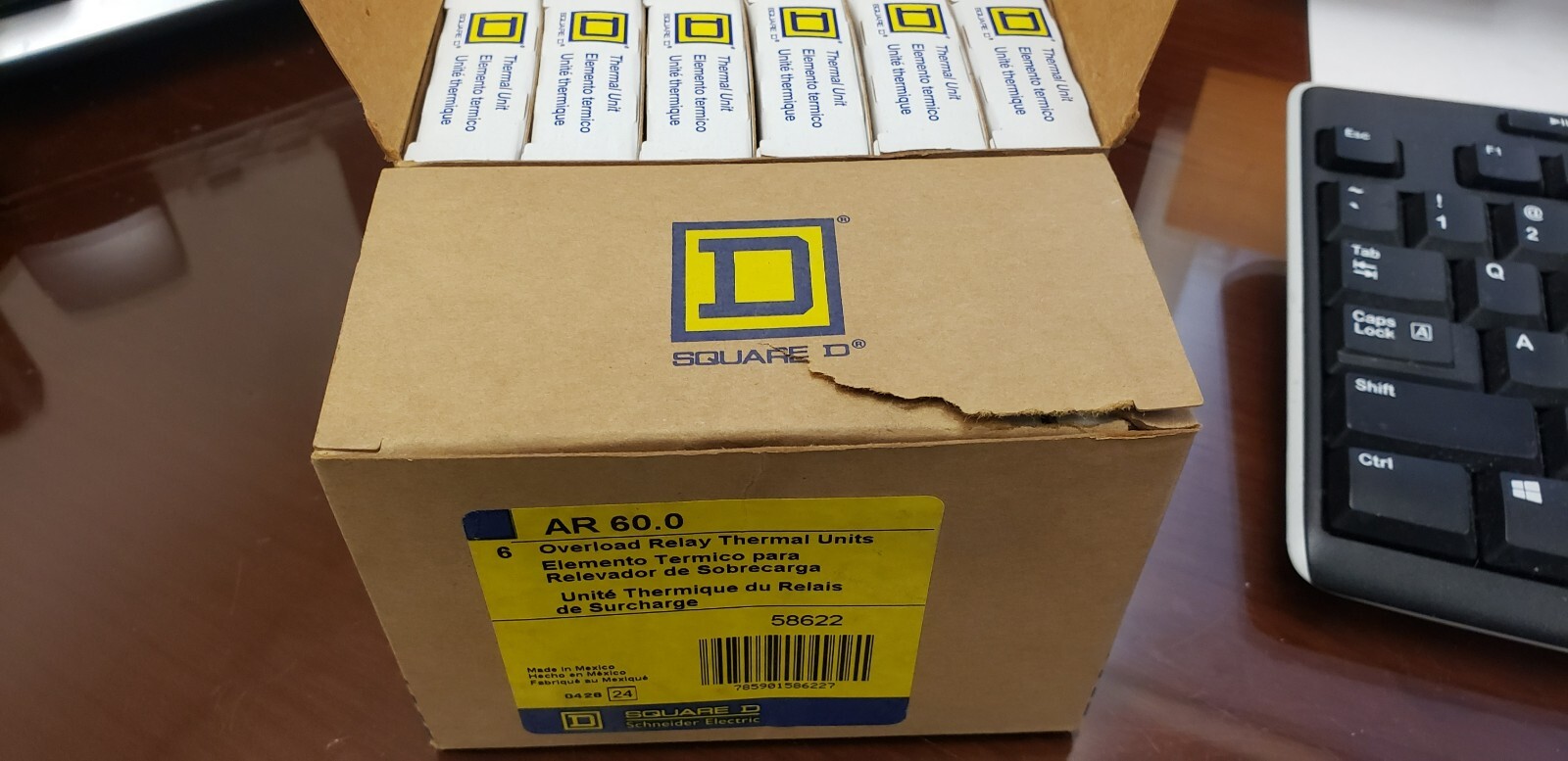 Square-D, AR-60.0 New in Box, Surplus, Minimum buy three at each purchase.
