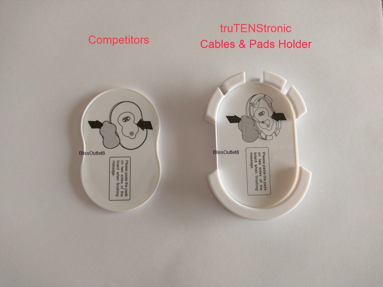 truTENS TENS EMS Unit Pro Rechargeable Battery Muscle Stimulator 36 Modes XL