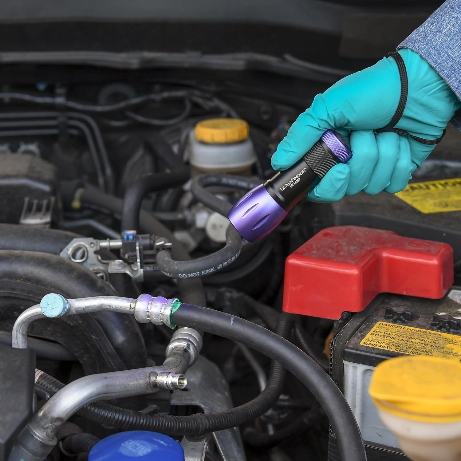 BIGEZ 8oz AC Refrigerant Leak Detection Kit: Efficient Solutions for Mechanics