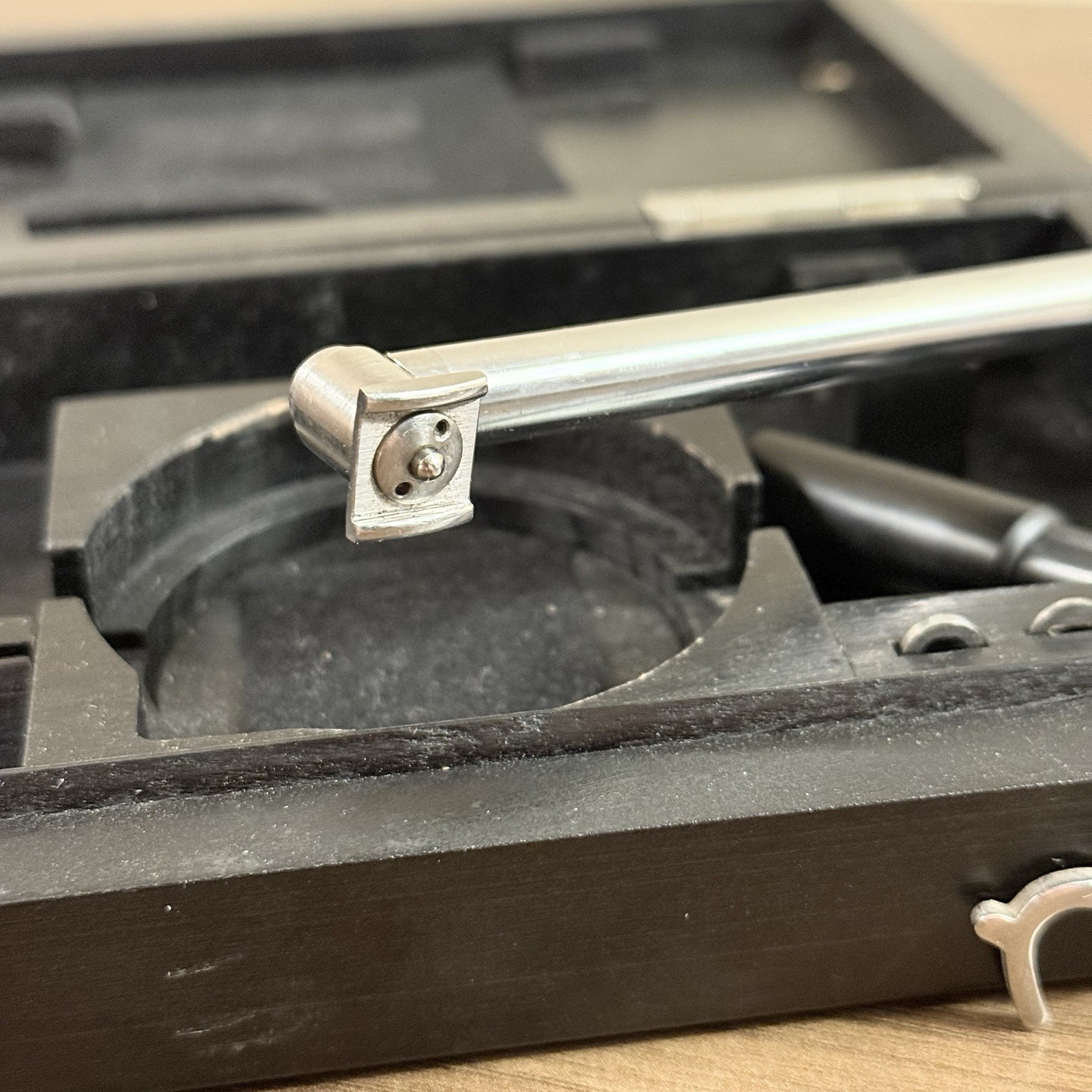 MAHR Millimess Dial Indicator ID Bore Gage .7”-1.3” .00005” Comparator Germany