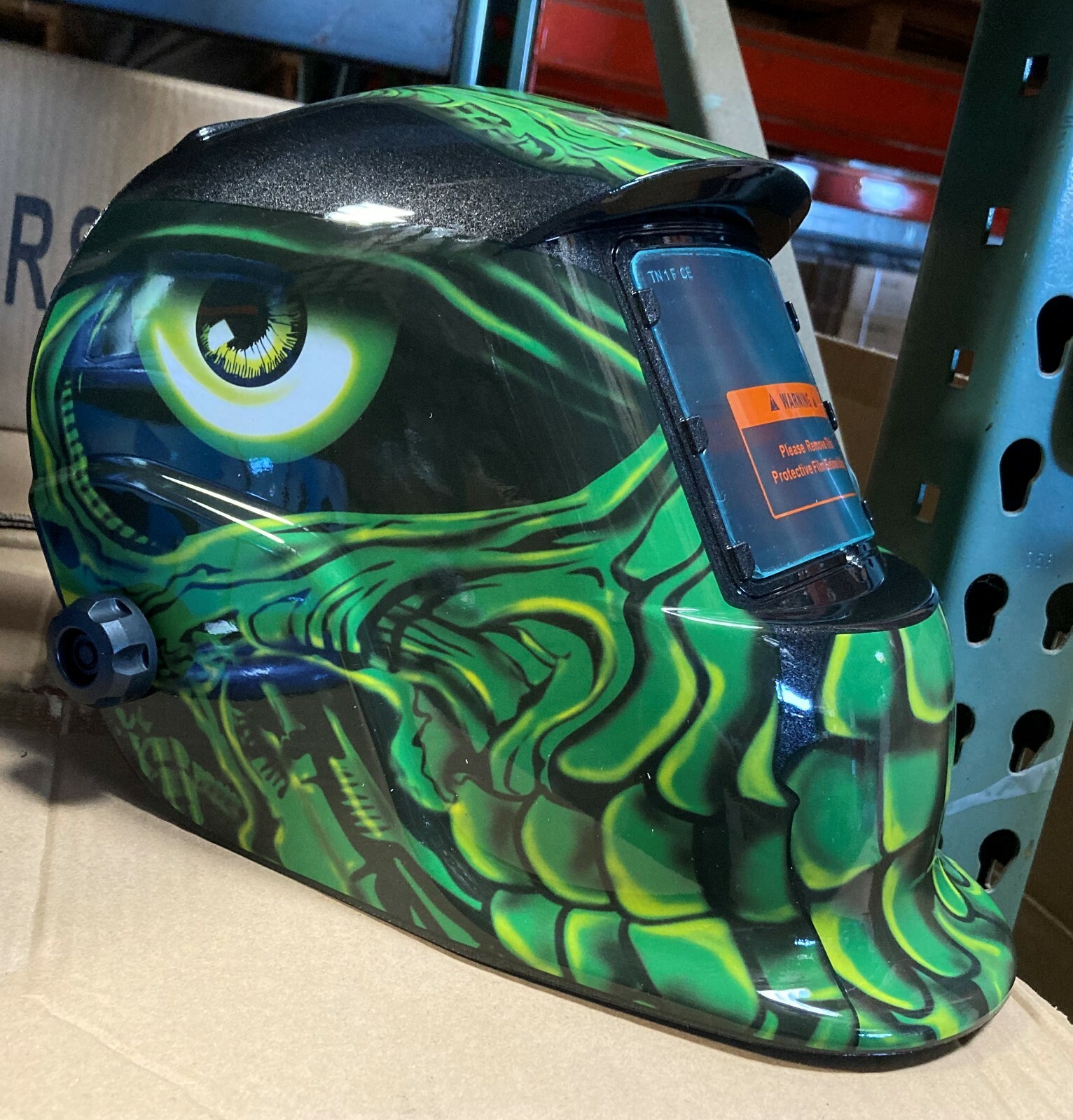 TTHT new Solar Certified ANSI CE Welding/Grinding Helmet Mask Hood true color