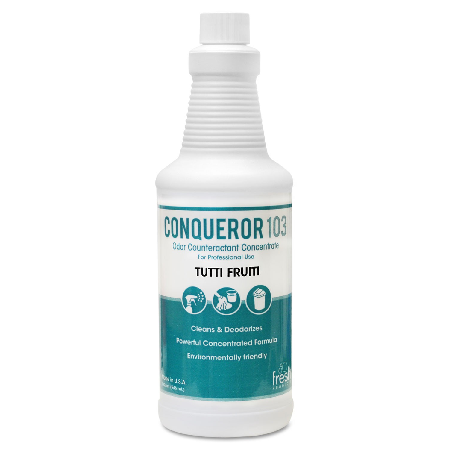 Fresh Products Conqueror 103 Odor Counteractant Concentrate, Tutti-Frutti, 32oz