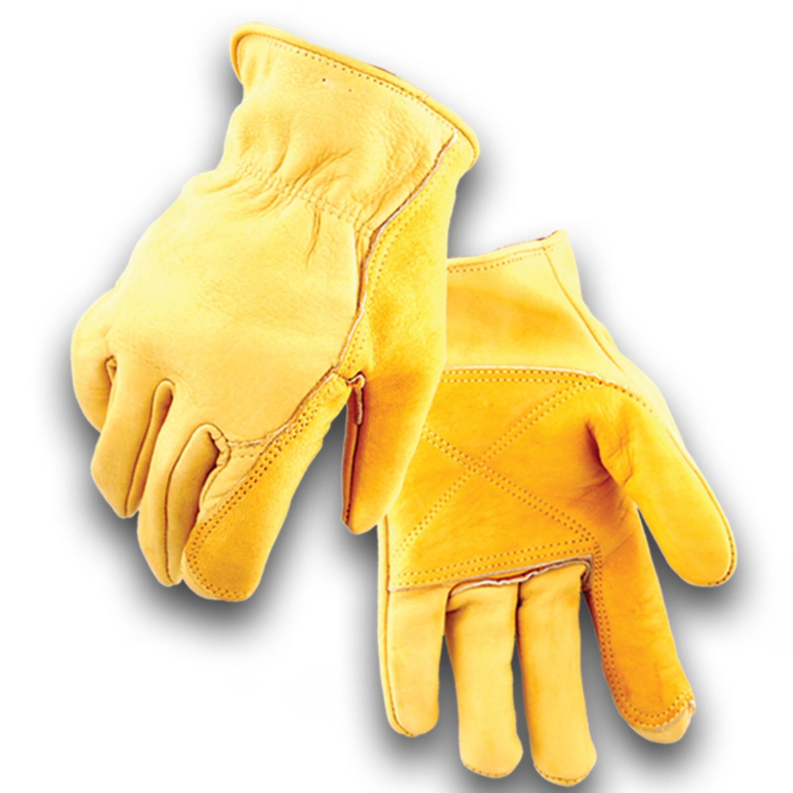 Iron Fencer Leather Work Glove 207 Large Cowhide Leather Fencing Gloves For Men