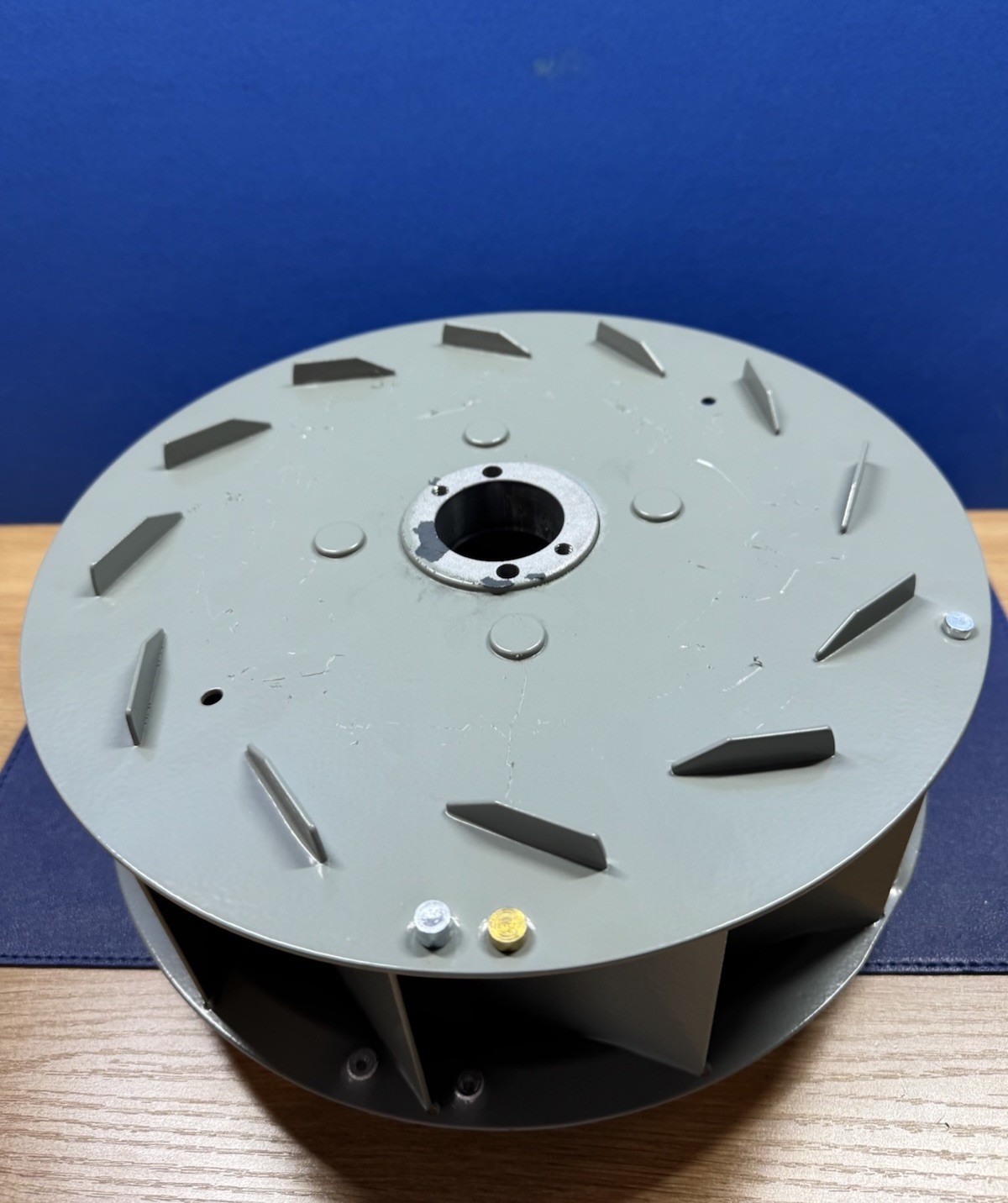 Blower Wheel 11 3/8” Greenheck Blower Wheel (removed From New Used Unit)