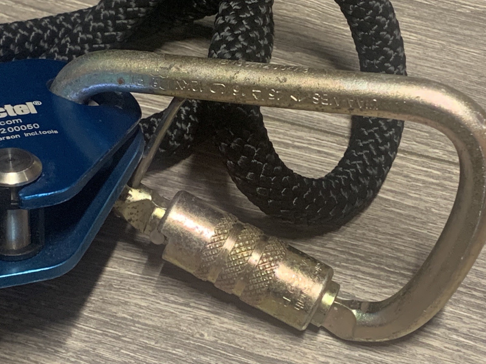 Climbing System–Tractel Horizontal Lifeline-H66599/K-60 Ft—New