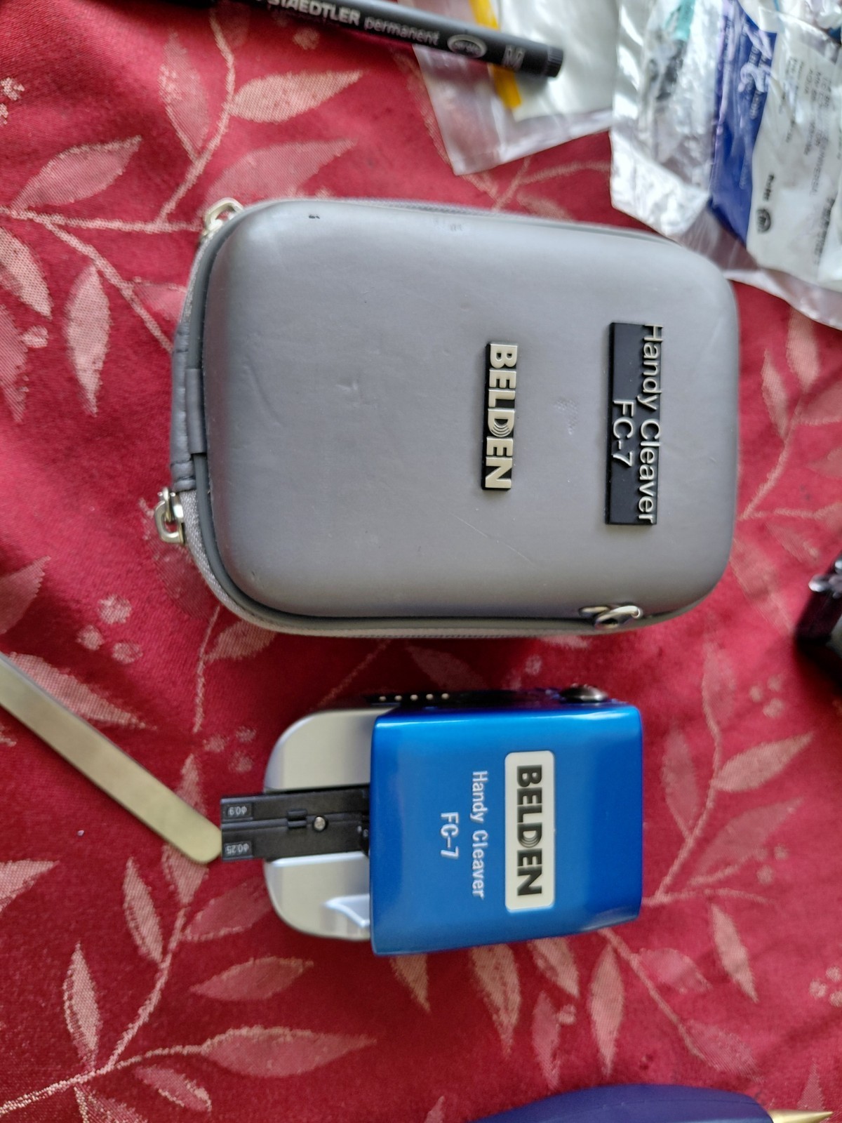 Belden FC-7R Fiber Optic Handy Cleaver,VFL-250 Checker,fiber Express,bag,more