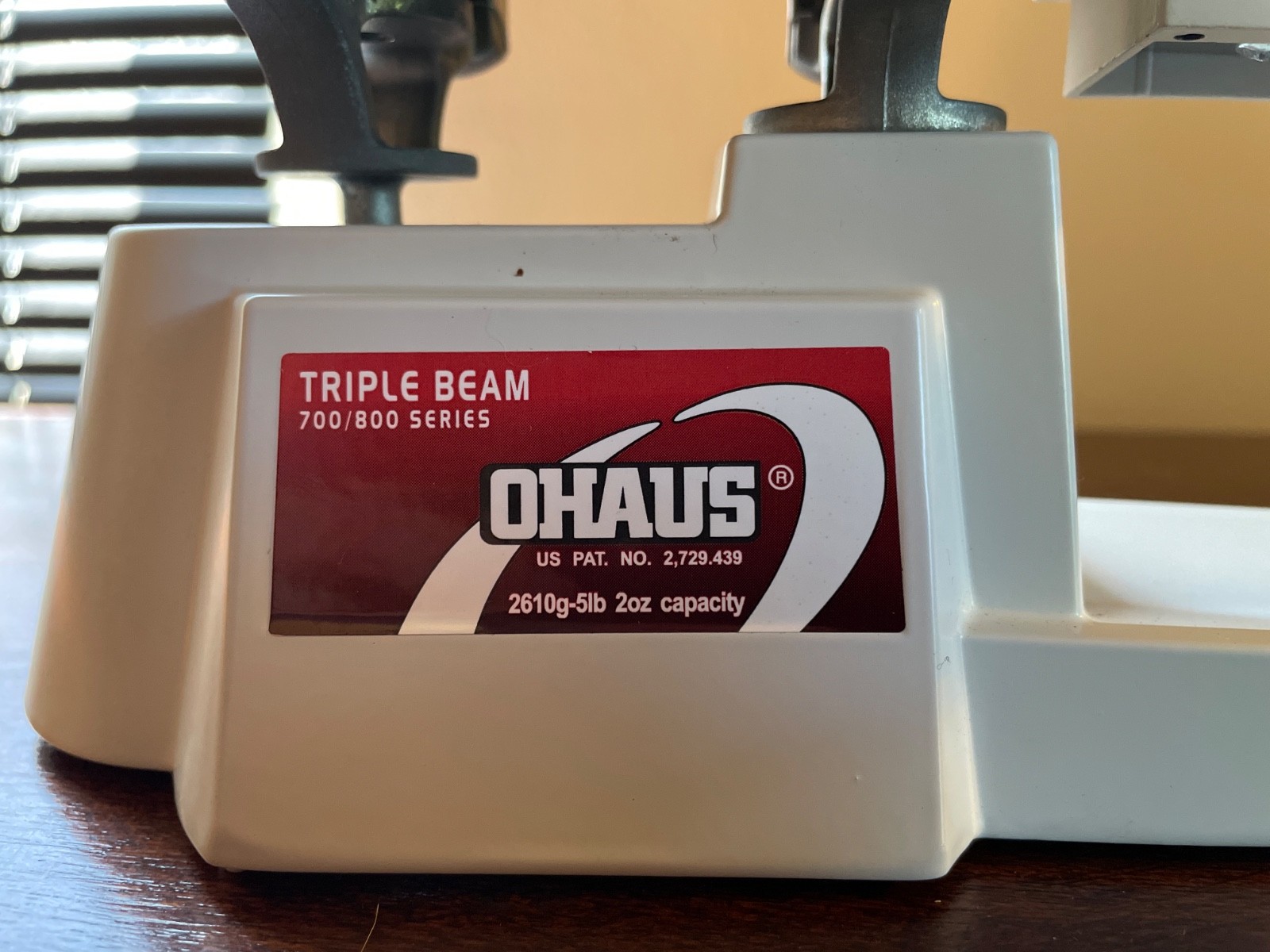 Ohaus Triple Beam Balance 700 / 800 Series 2610g 5lb Scale (Calibrated, Working)