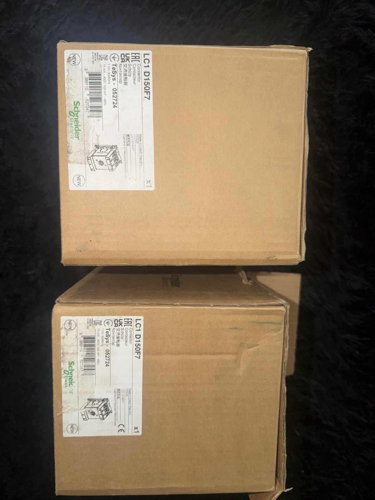 Schneider LC1D150F7 TeSys D Magnetic Contactor 150A 110V AC