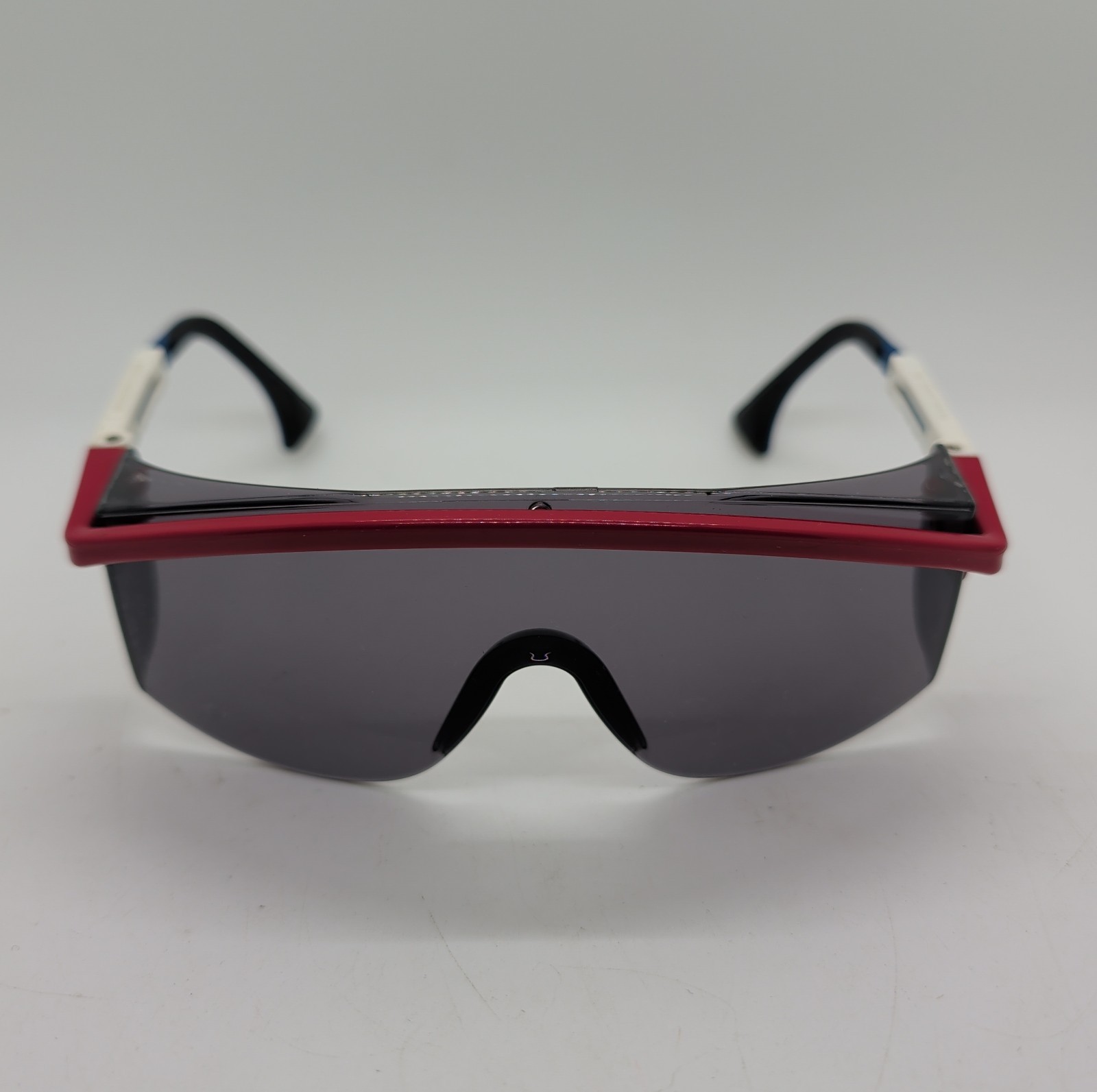 UVEX Astrospec 3000 Z87 Made In USA Patriot Frame Dark Lens Safety Glasses