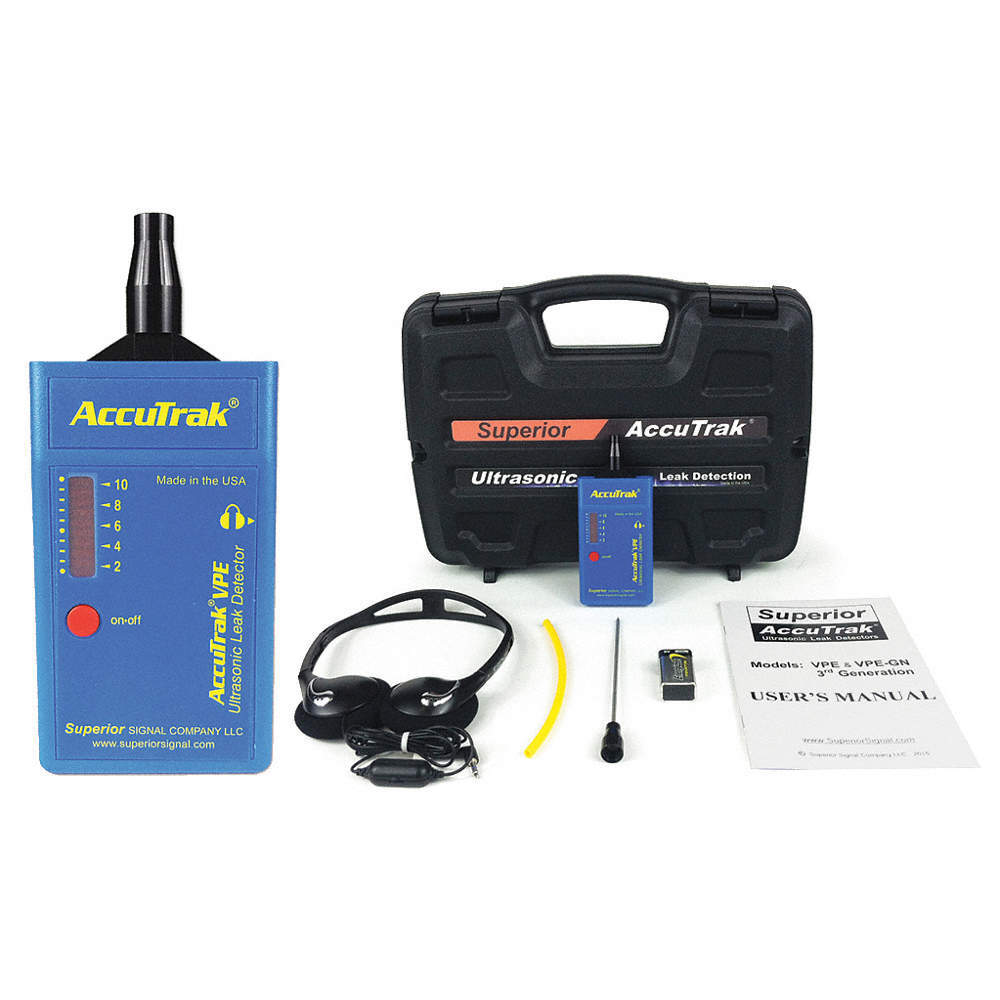 SUPERIOR ACCUTRAK VPE UT Leak Det, 36to42 kHz, Digital 35LX63