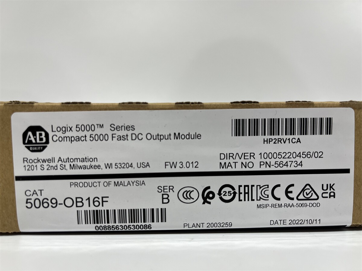 New Sealed Allen Bradley 5069-OB16F 5069 Compact I/O 24V DC Output US Free Tax