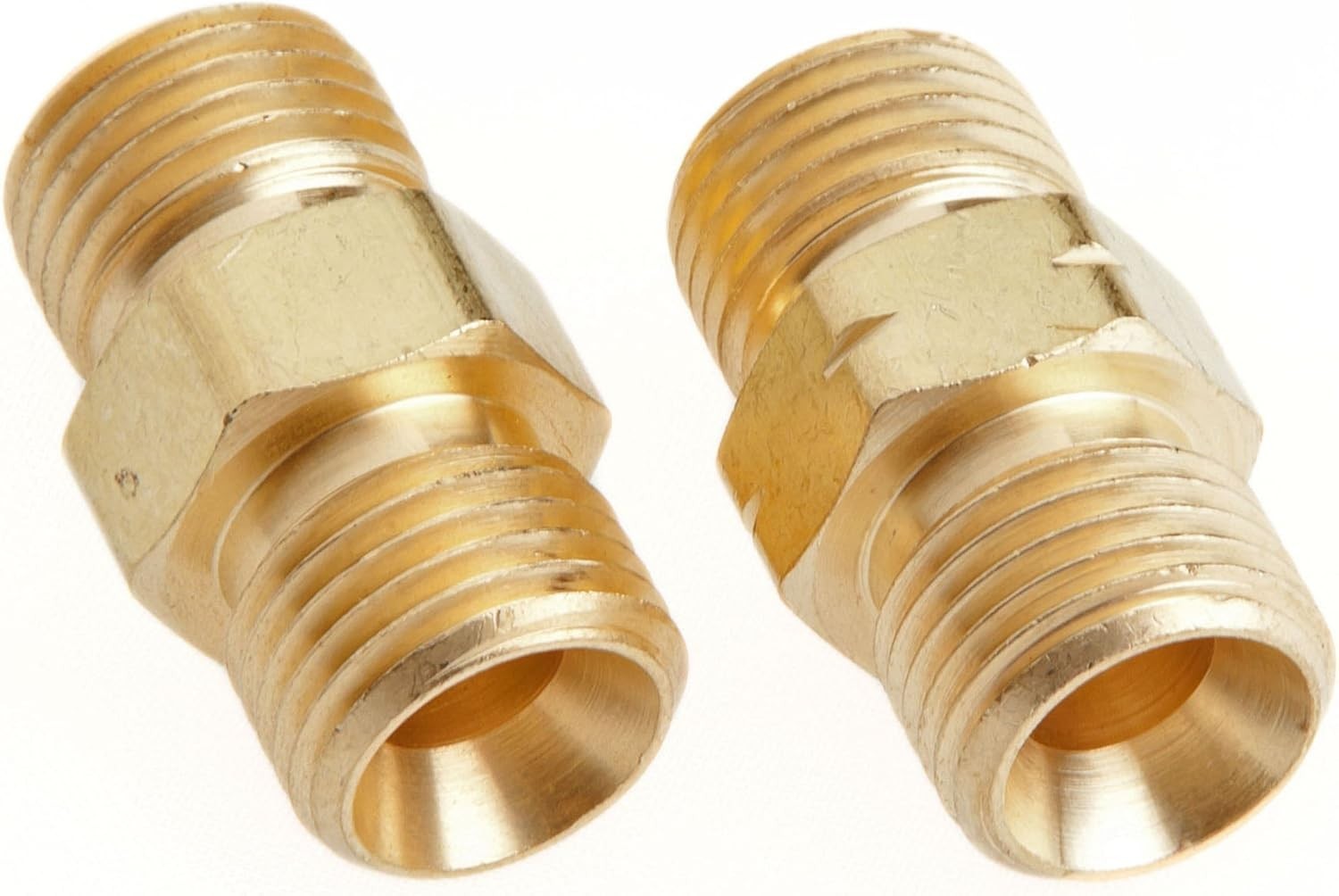 2-Piece Hose Coupler Set for Oxygen Acetylene – Durable Brass Fittings
