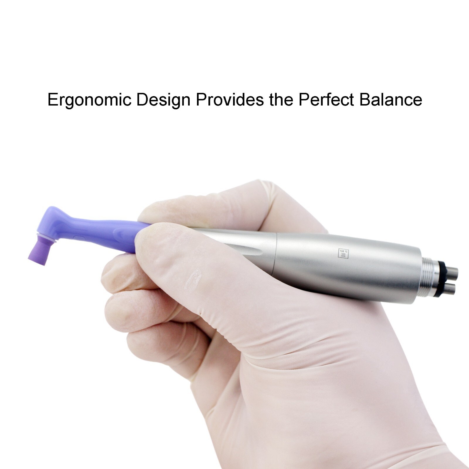Dental Hygiene Handpiece Prophy Air Motor 3 Nose Cone 4 Holes 360 Degree Swivel