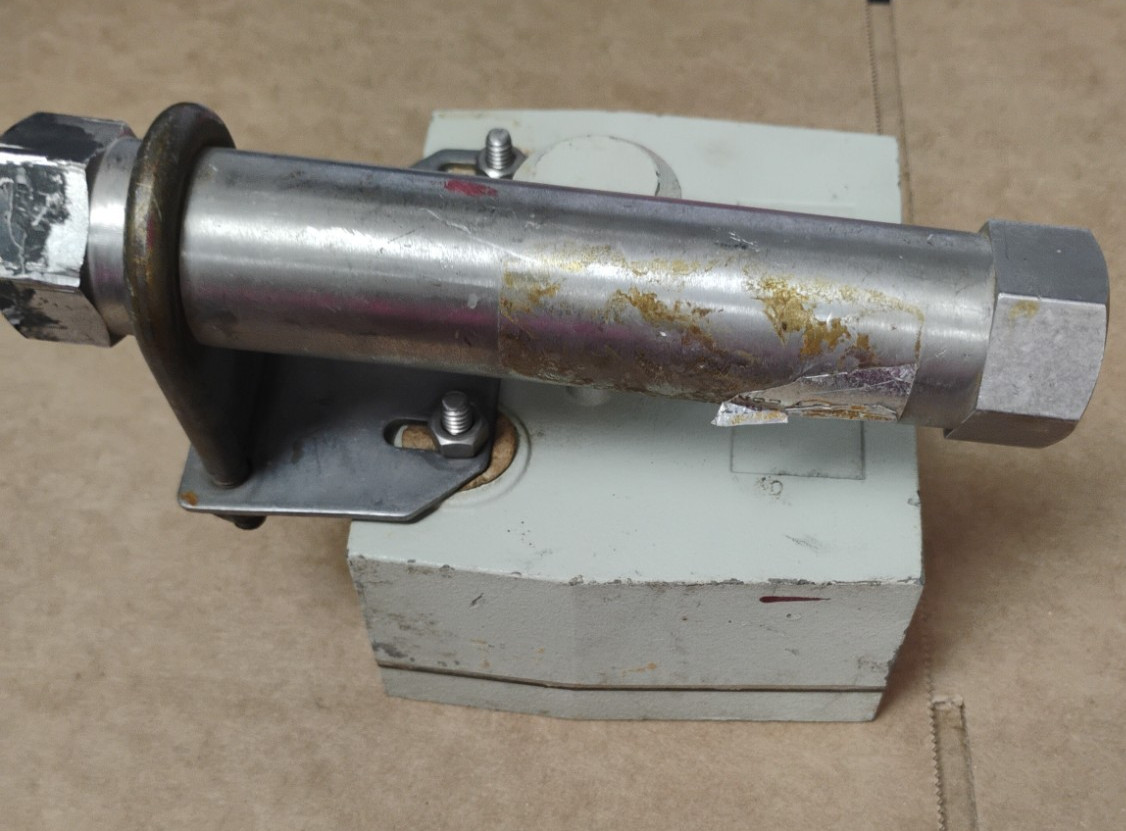 Vintage WALLACE & TIERNAN GPM FLOW METER 55-200 Series Not Tested