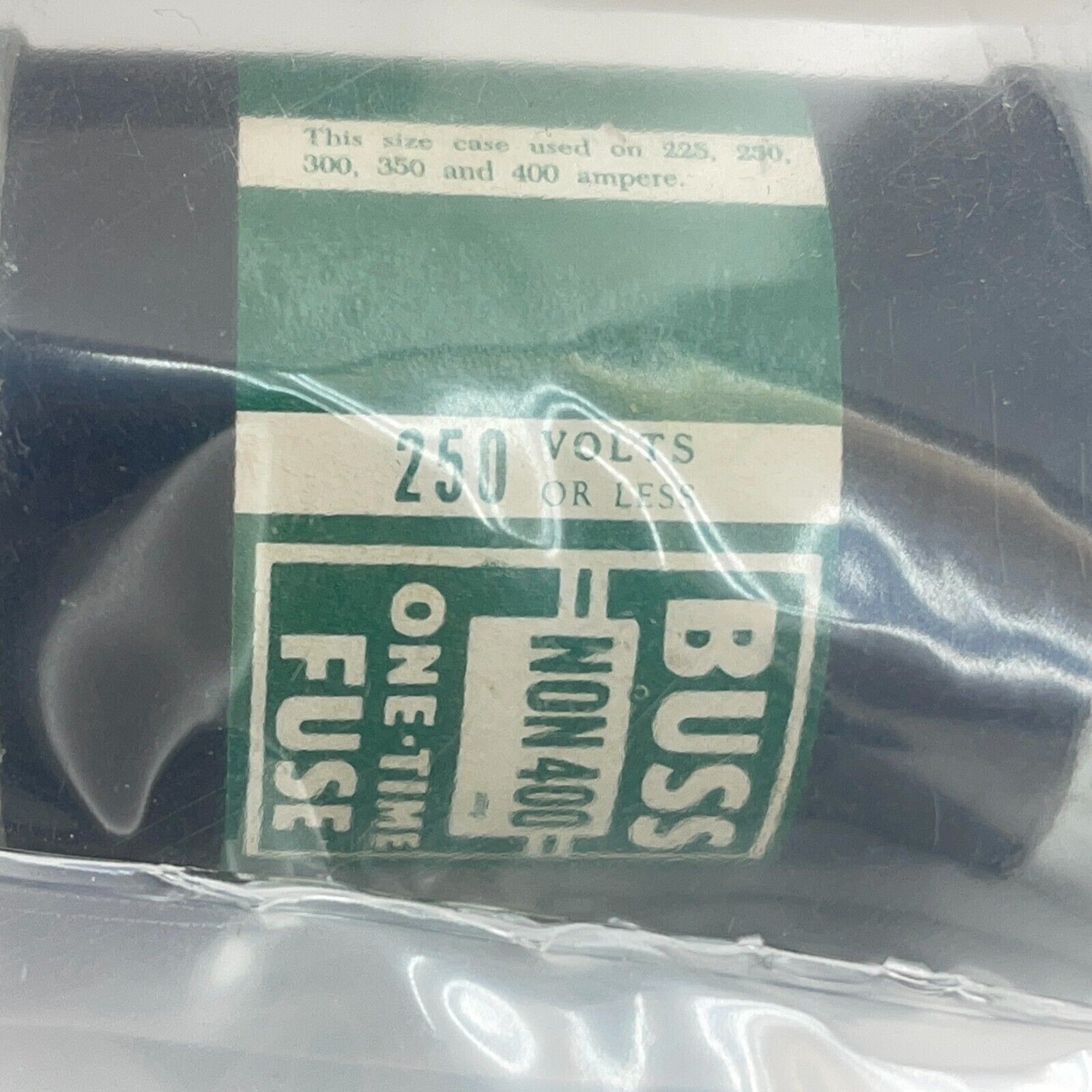 Bussmann NON-400 400A Blade Fuse 250V Class H One-Time Non-Current Limiting