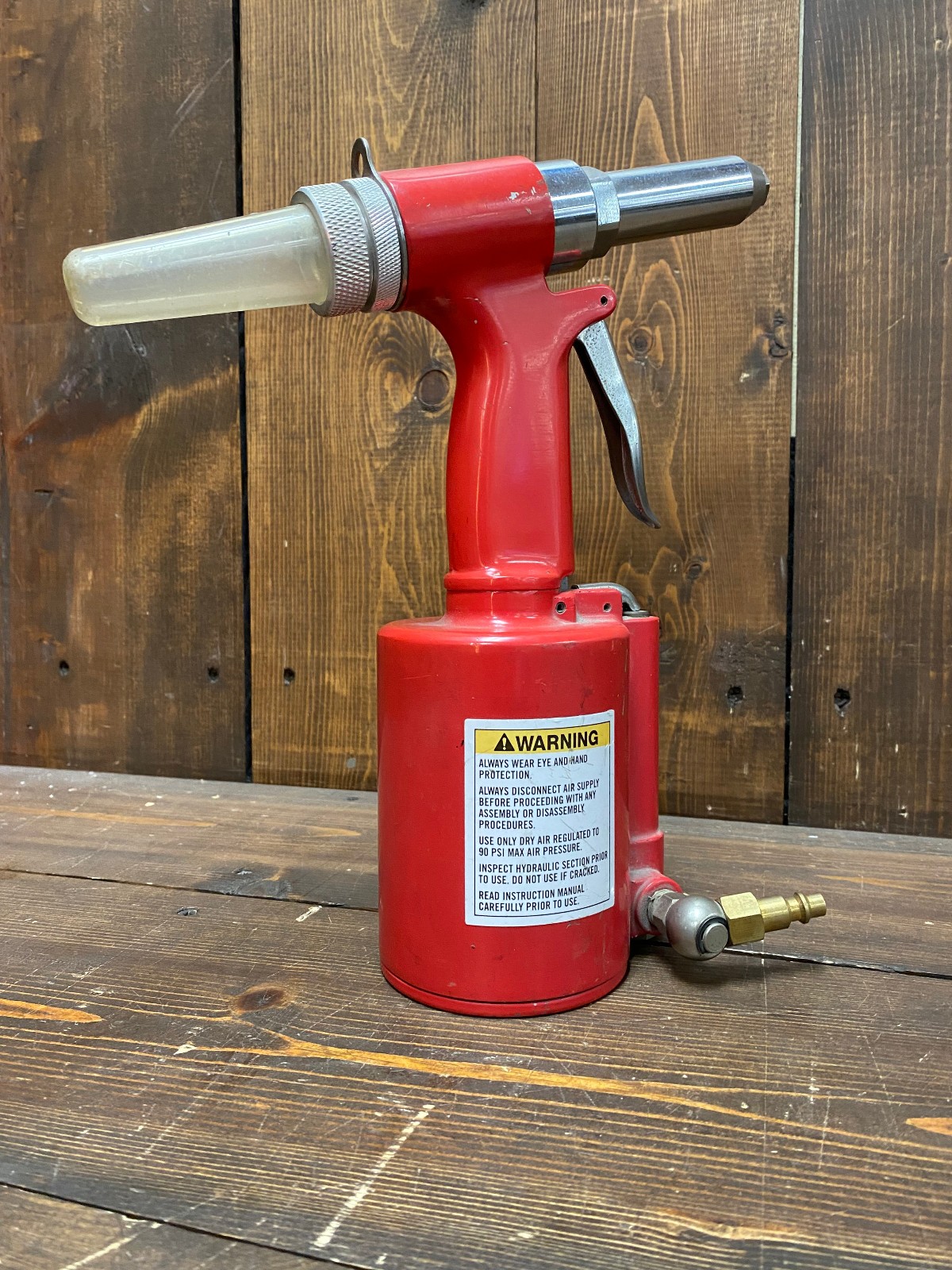 Mac Tools 1/4″ Super Duty SAE Air Riveter | USED/TESTED/WORKS | AHR 274