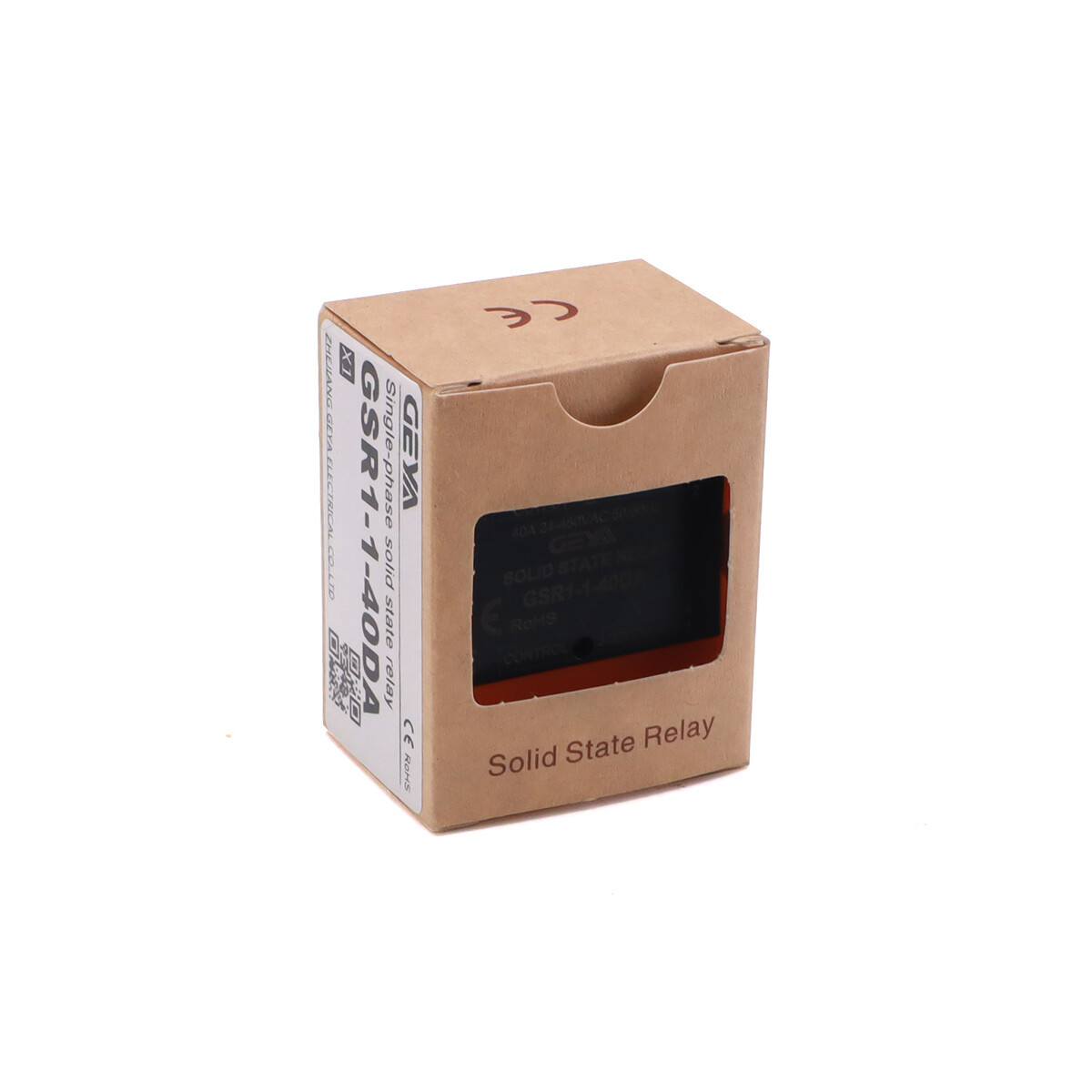 GEYA Solid State Relay SSR-10/25/40/60/80/100/120DD 3-32DC to 5-220DC &Radiator