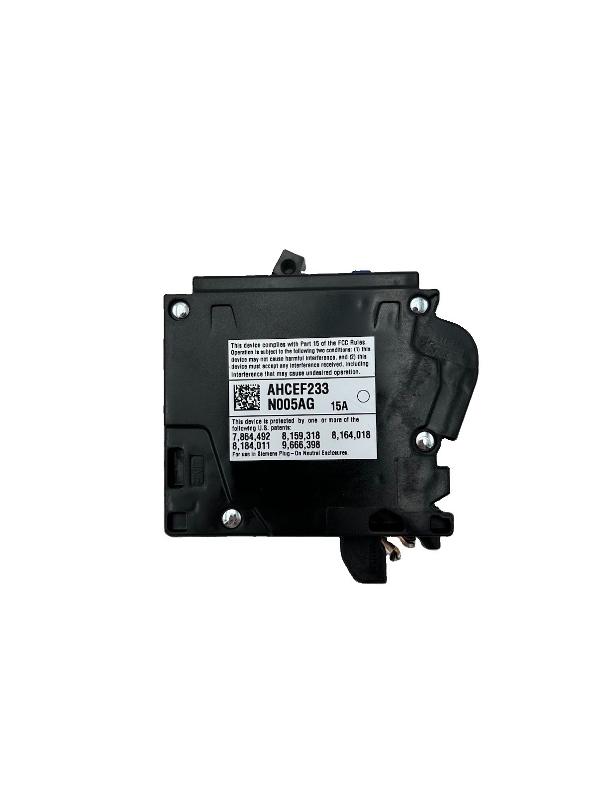 (10) New Siemens QA115AFCN Arc Fault Circuit Breaker 15A 1-Pole 120/240V