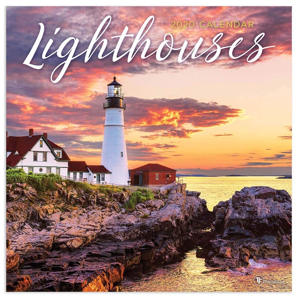 2020 Lighthouses Wall Calendar